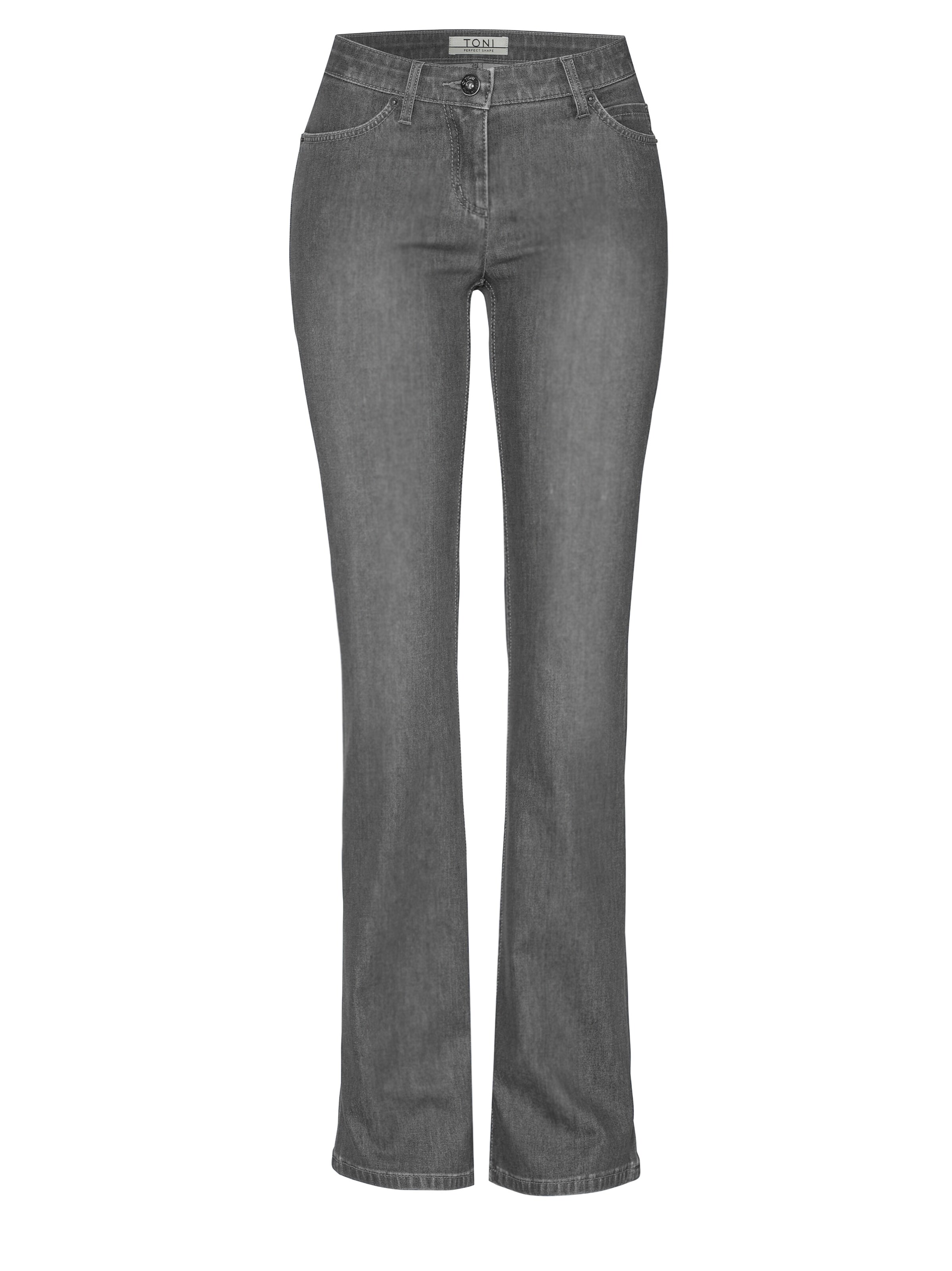 TONI Bootcut Jeans in Grau: Vorderseite