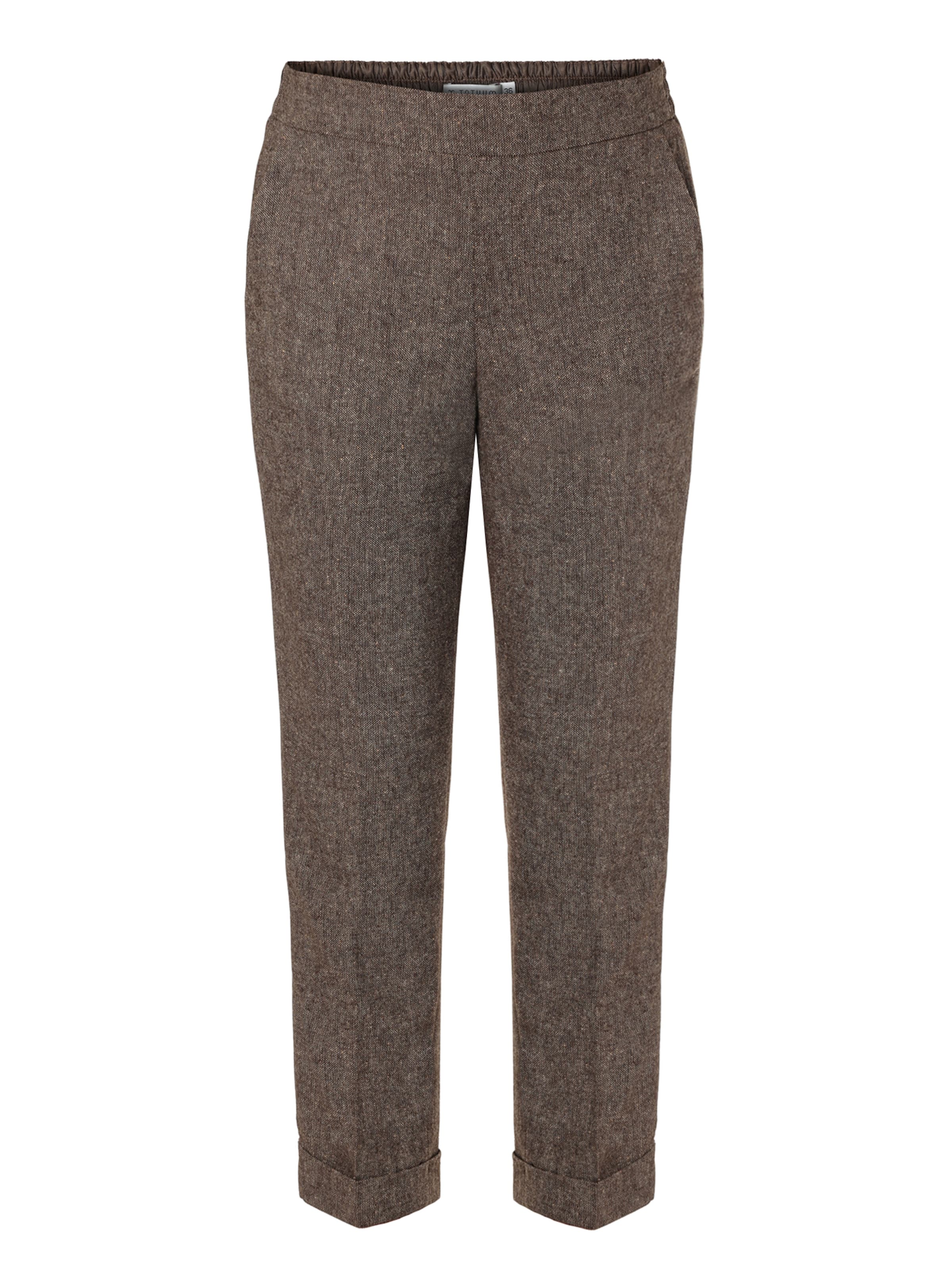 smėlio TATUUM Standartinis Kelnės su kantu 'LILO 1': priekis