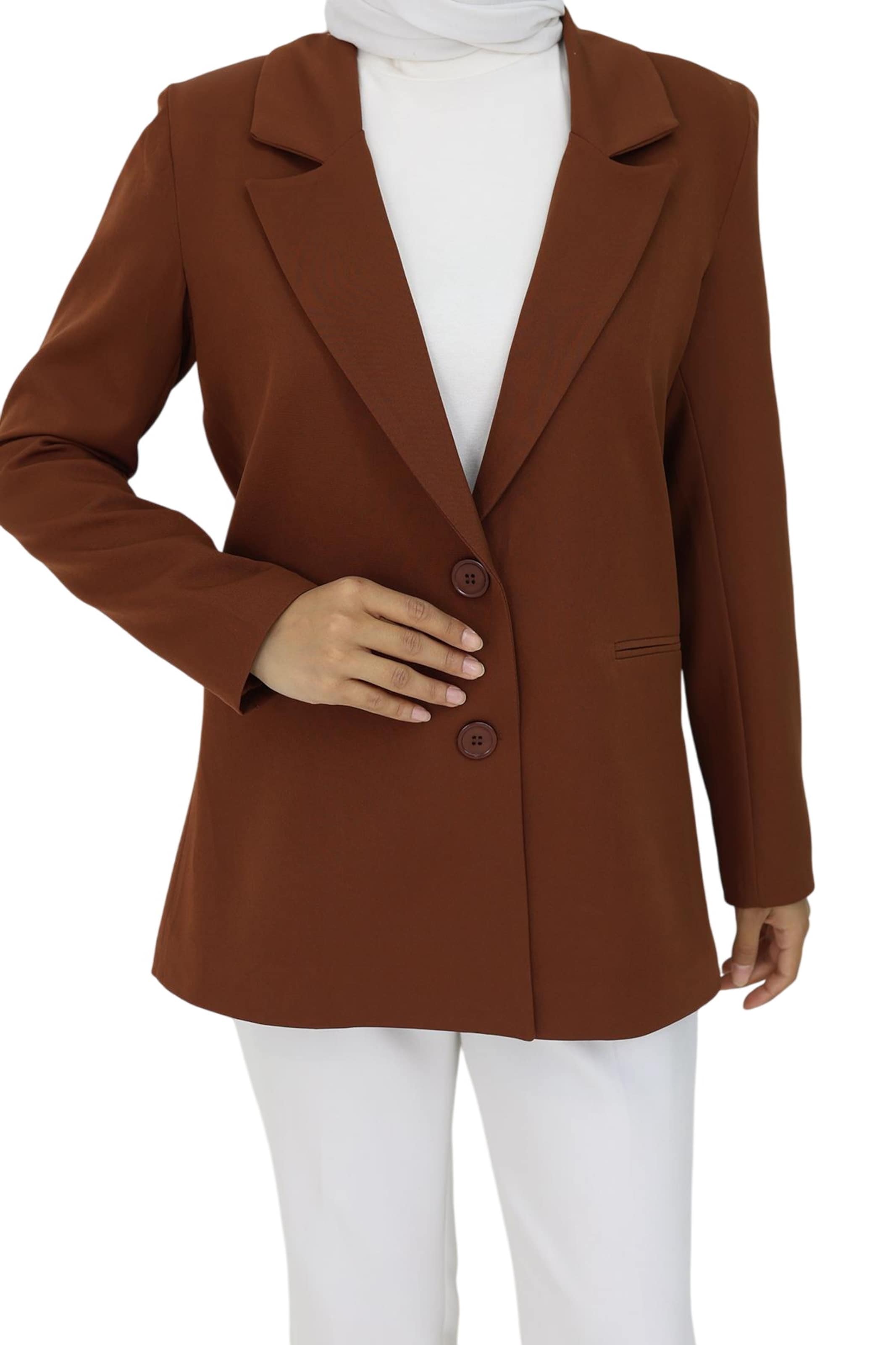 MODAMIHRAM Blazer in Brown