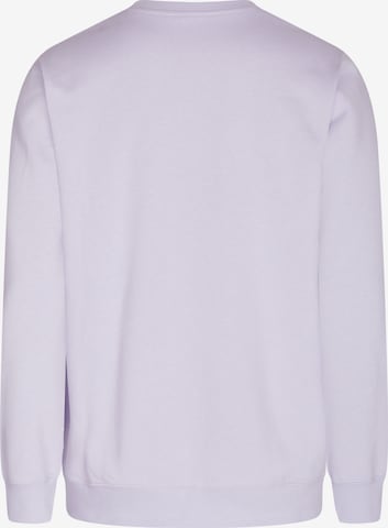 Cleptomanicx Sweatshirt 'Embro Gull' in Purple