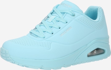 Baskets basses 'Uno Stand On Air' SKECHERS en bleu : devant