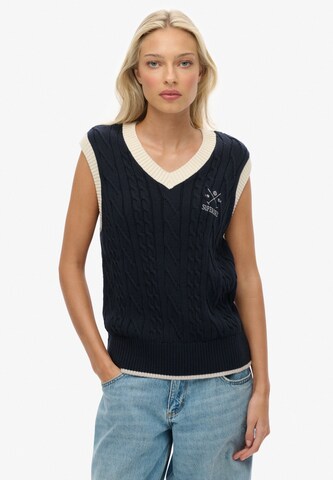 Pull-over Superdry en bleu : devant