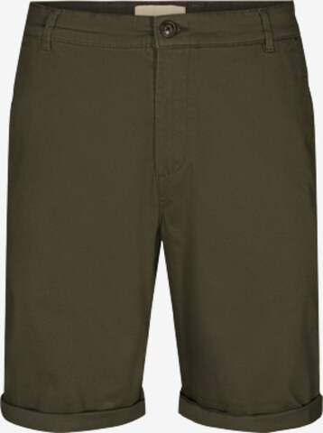 !Solid Chino 'Rockcliffe' in Bruin: voorkant