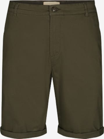 !Solid Regular Chino Pants 'Rockcliffe' in Brown: front