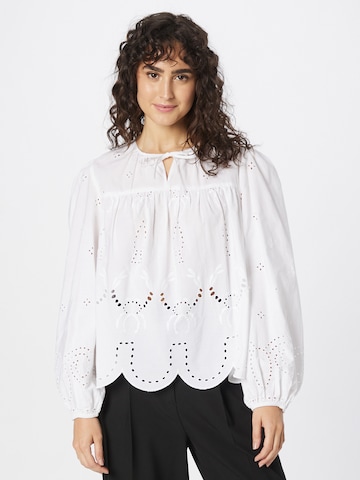 Stella Nova Blouse 'Giana' in Wit: voorkant