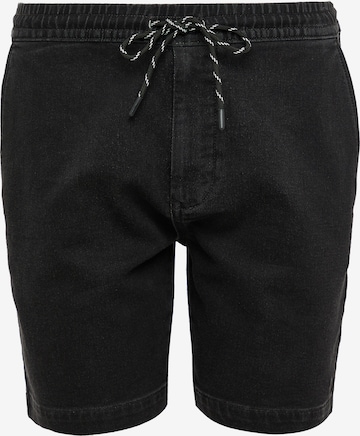 Threadbare Shorts 'Plaza' in Schwarz: predná strana