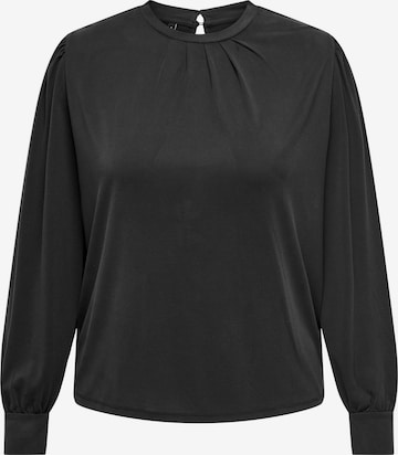 ONLY Carmakoma - Blusa 'CARFREE' en negro: frente