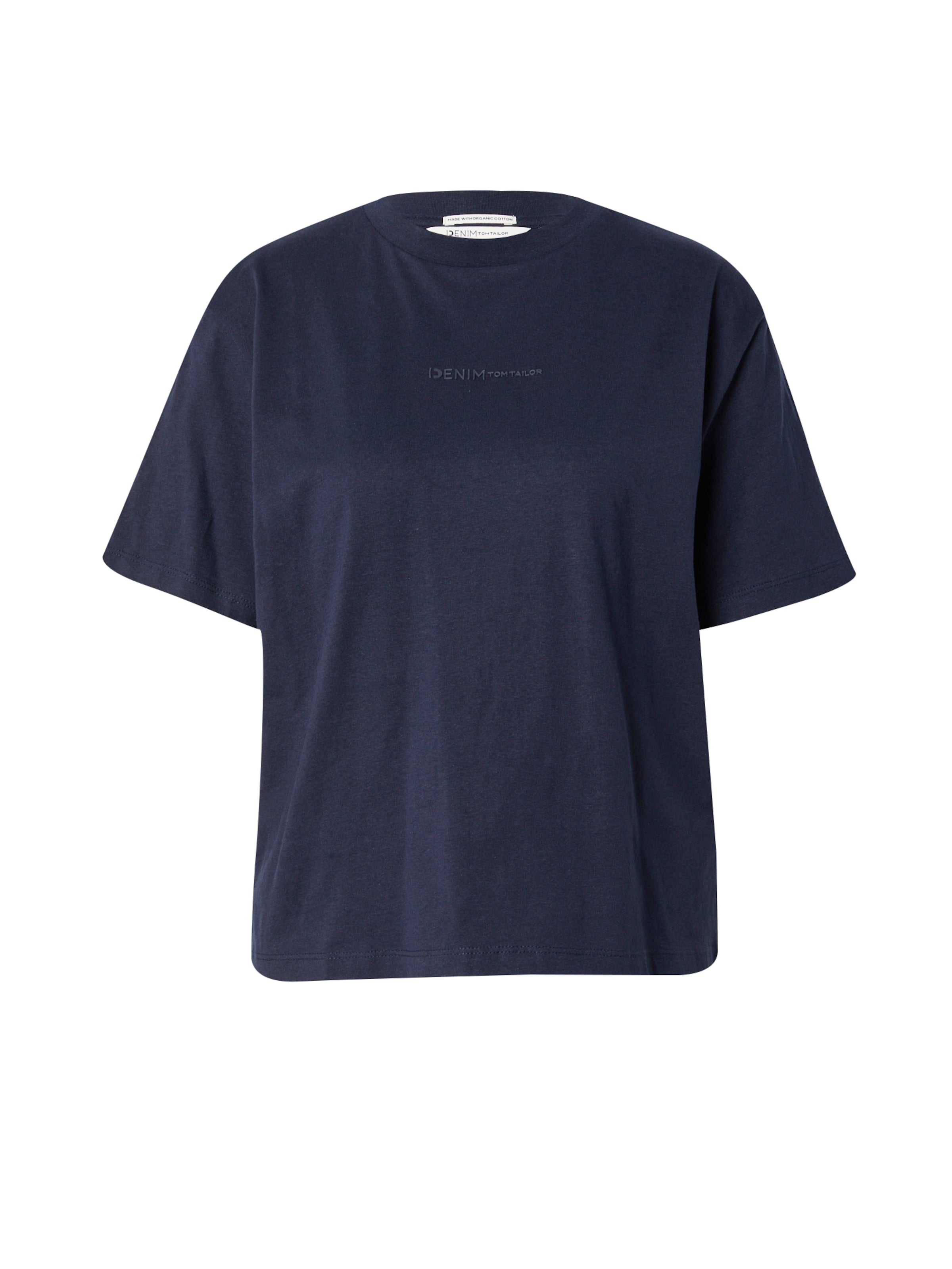TOM TAILOR DENIM Shirt in Blauw: voorkant