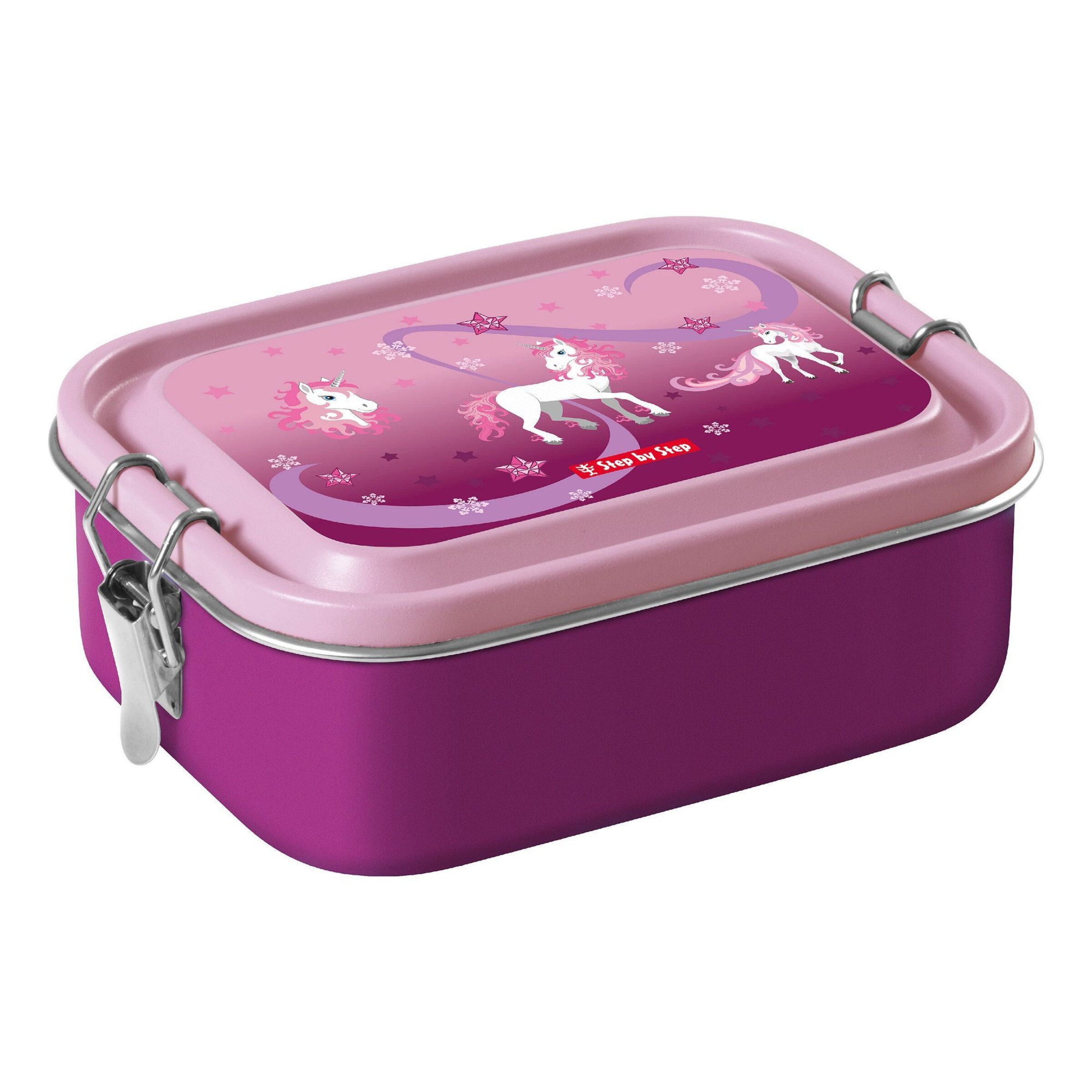 STEP BY STEP Serviessets in Roze: voorkant