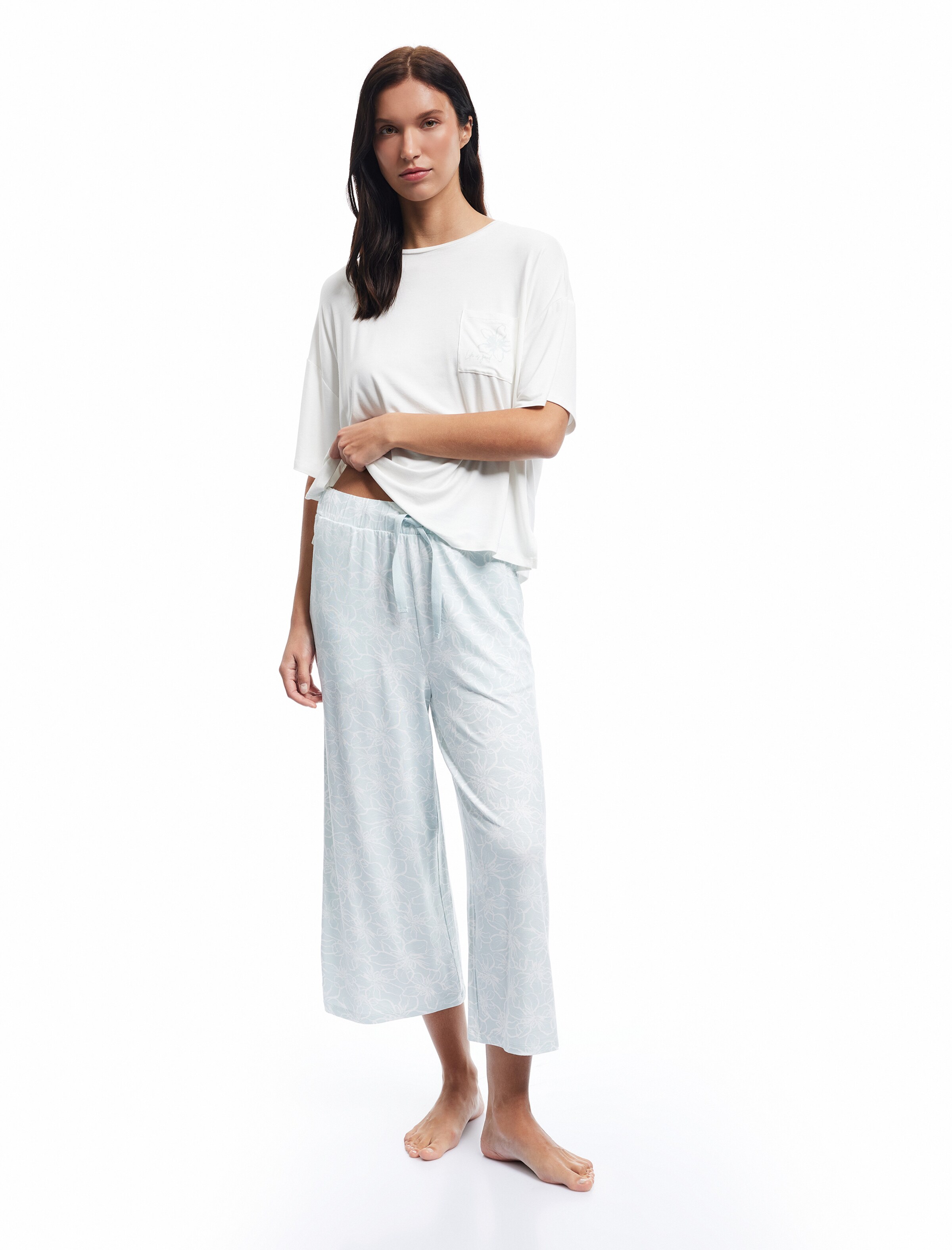 Koton Pyjama in Blau: Vorderseite