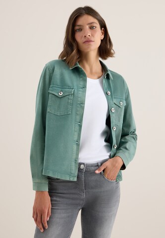 CECIL Between-Season Jacket in Green: front