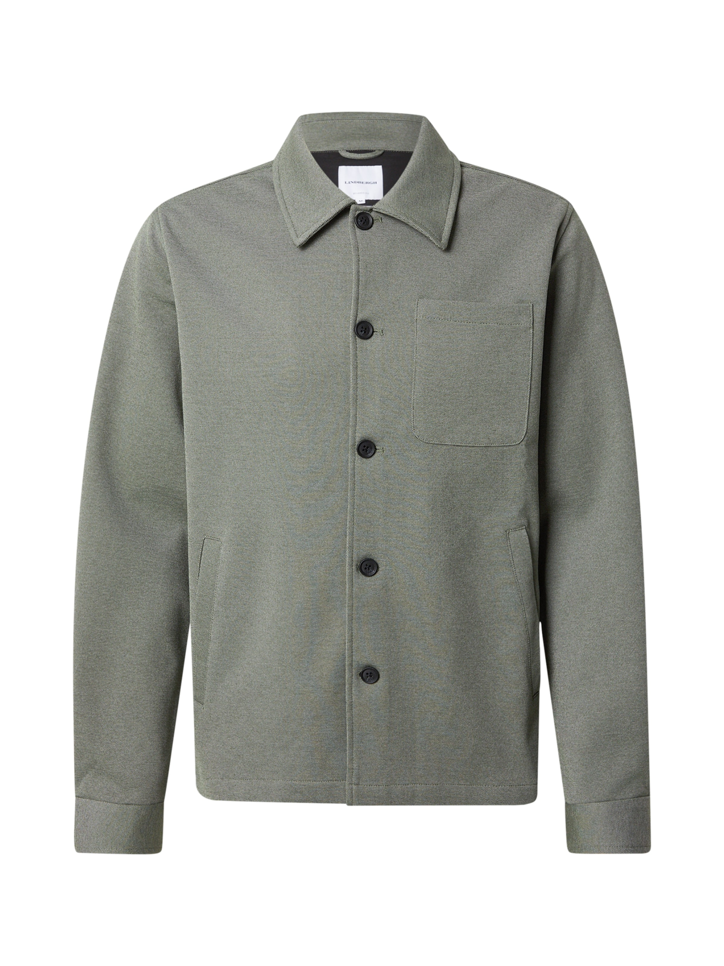 Lindbergh Between-Season Jacket 'Superflex' in Green: front