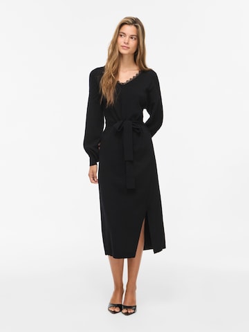 VILA - Vestido de punto 'VIRICKY' en negro