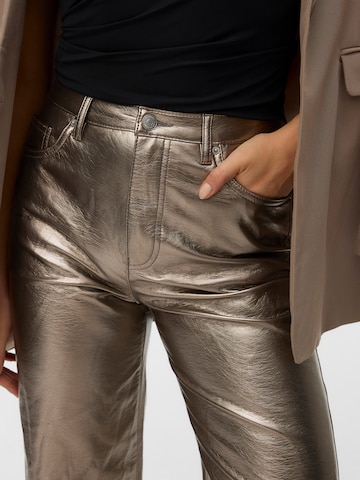 VERO MODA Bő szár Farmer 'VMTESSA' - szürke