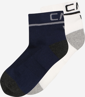 CMP Athletic Socks in Blue: front