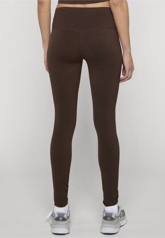 Urban Classics Skinny Leggings in Brown