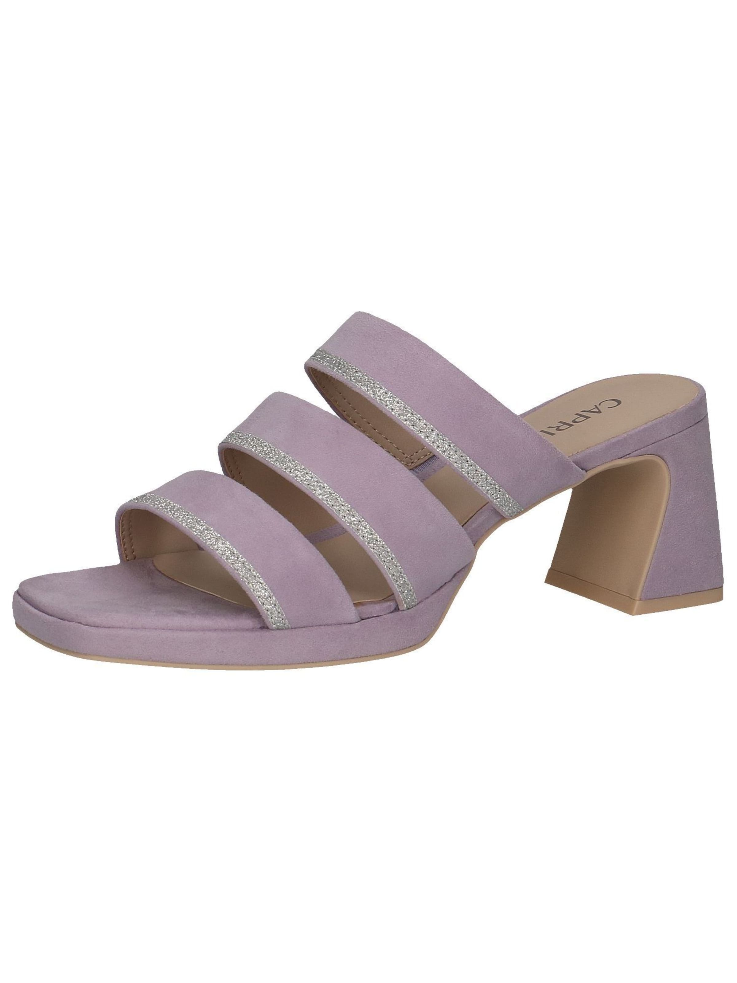 CAPRICE Muiltjes in de kleur Lila, Productweergave