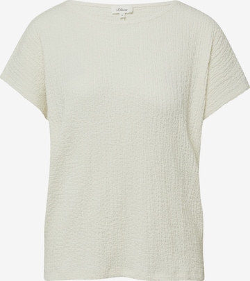 s.Oliver - Camiseta en beige: frente