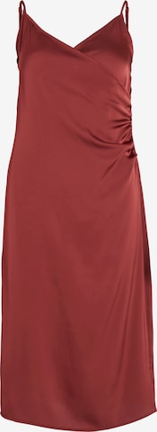 VILA Cocktail Dress in Red: front