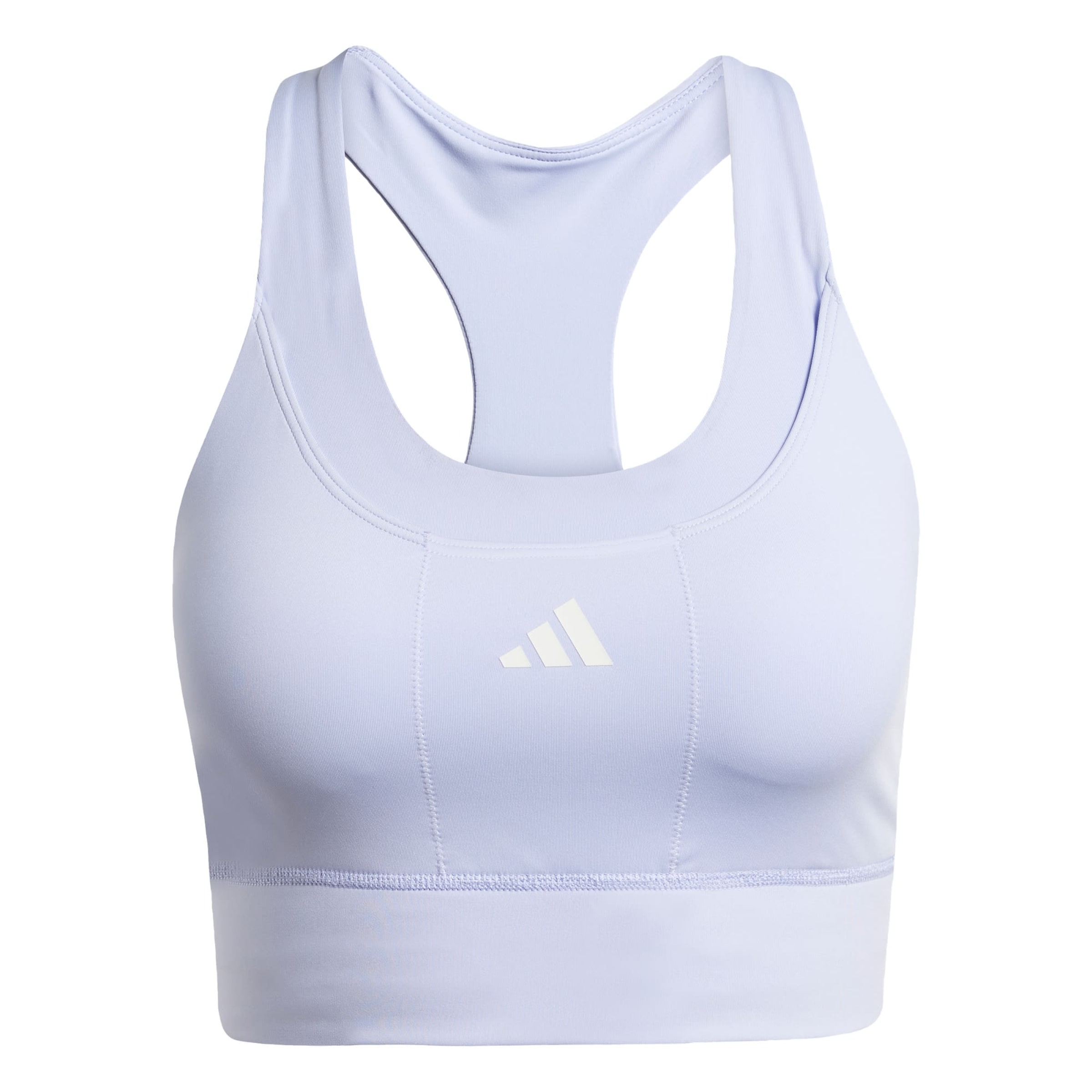 ADIDAS PERFORMANCE Bralette Sports bra 'Run Pocket Medium Support' in Purple: front