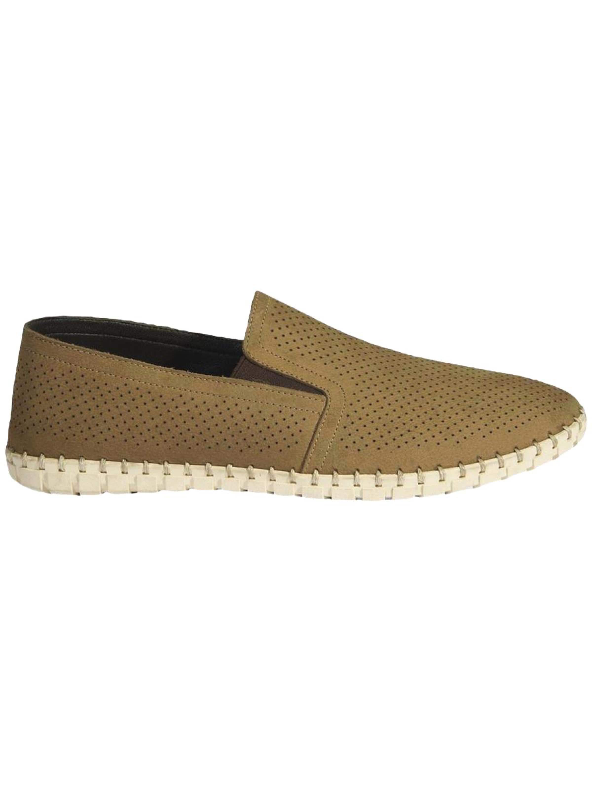 Chaussure basse 'Slip-Ons' Desa en bleu : devant