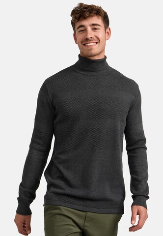 Kronstadt Sweater 'Fisker' in Grey: front