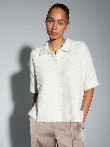 OPUS Свитер 'Geludi' в Белый: спереди