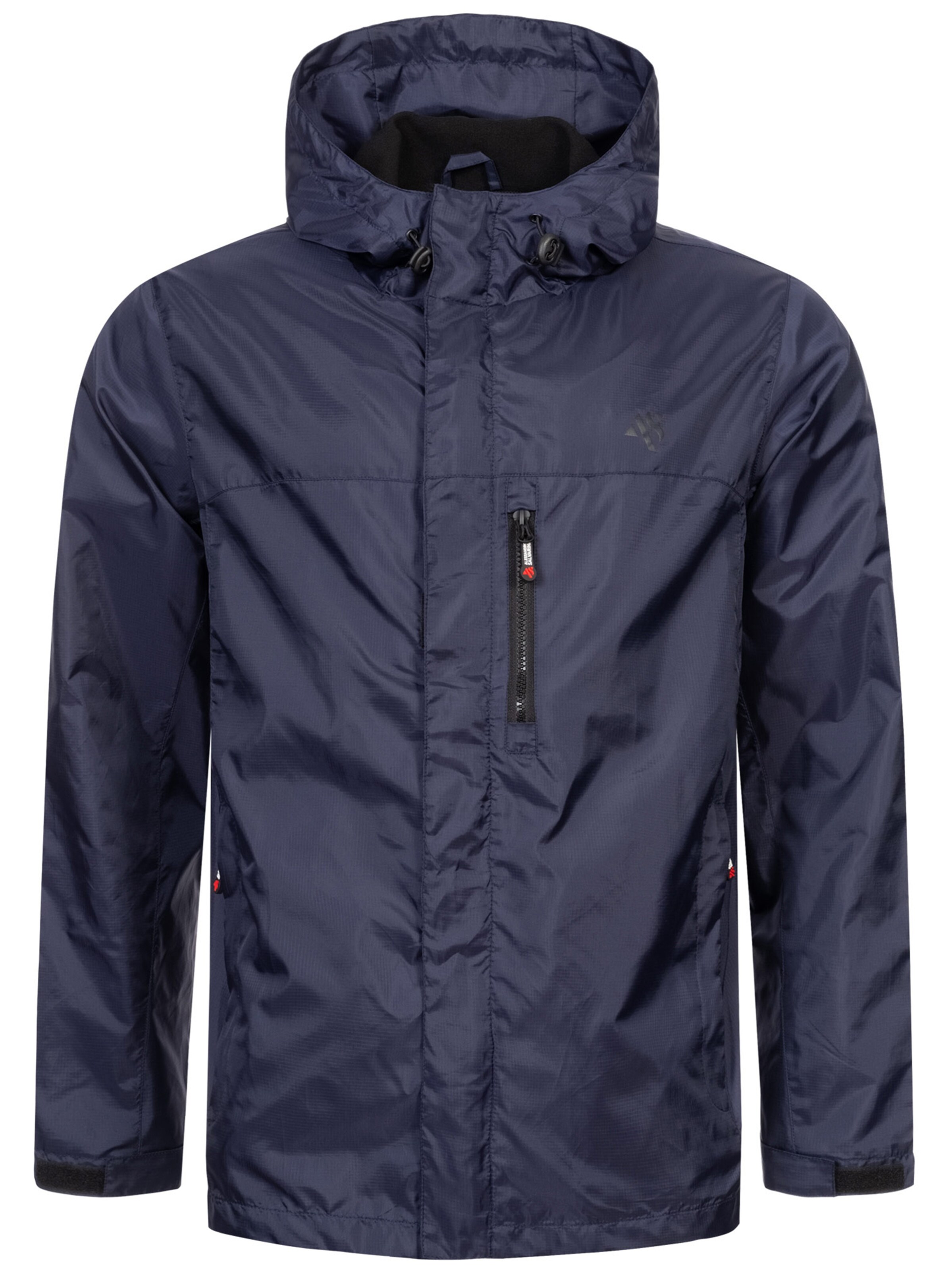 Alessandro Salvarini Performance Jacket in Blue: front