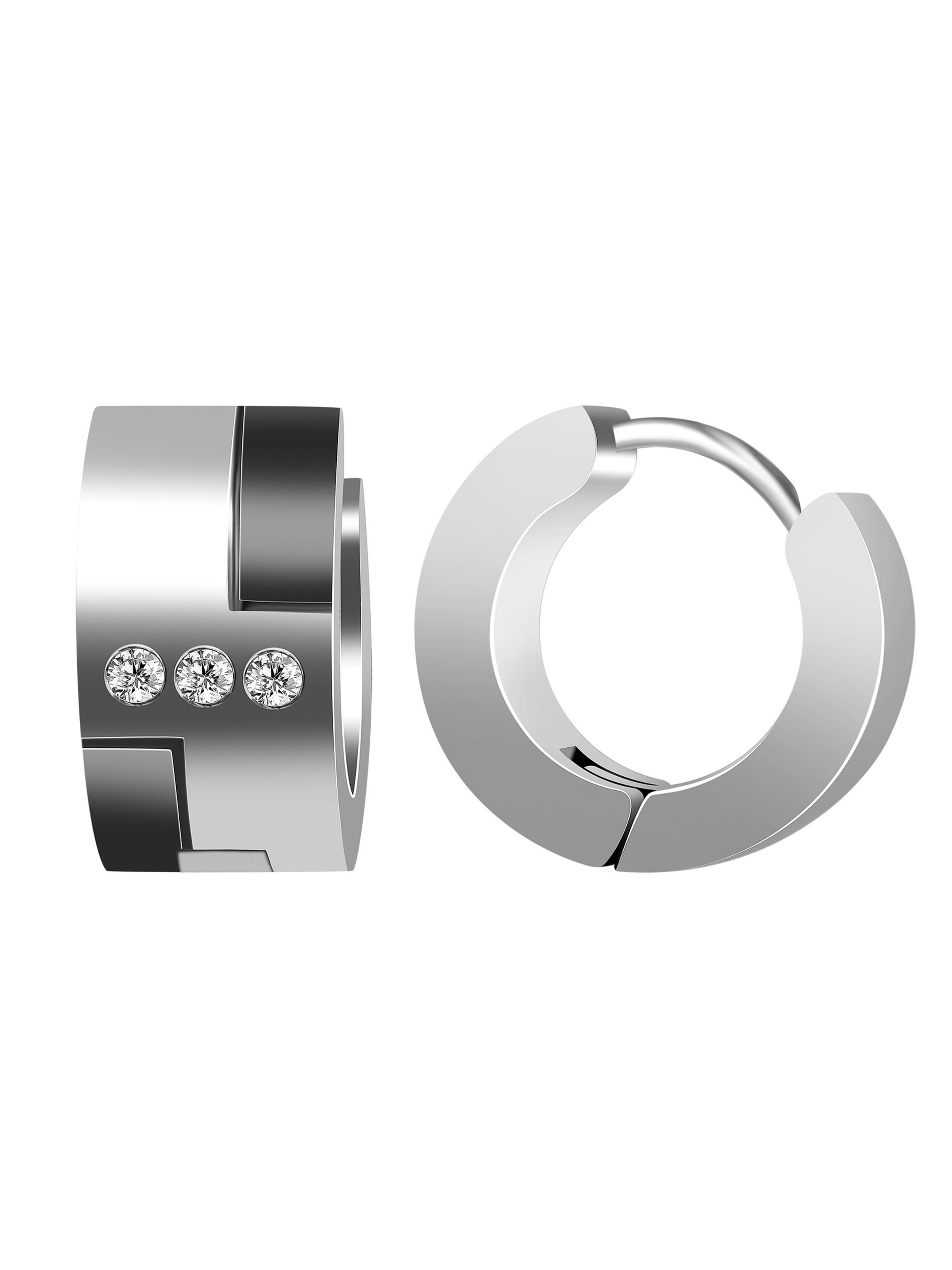 Akzent Ohrringe‌‌‌‌ in Silber