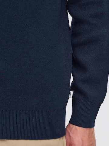 !Solid Gebreid vest 'Finto' in Blauw