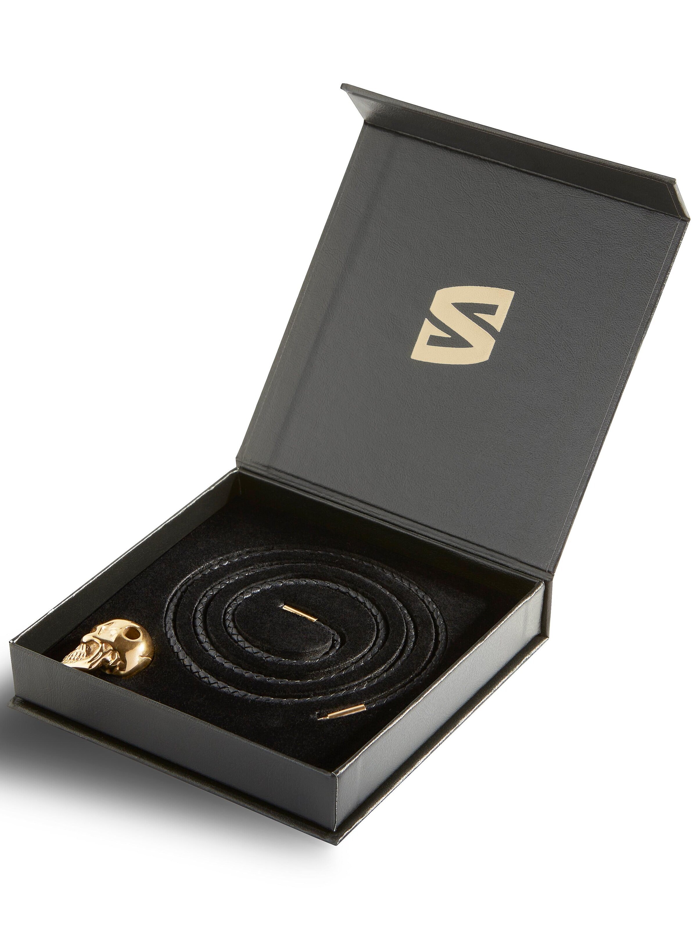 SERASAR Necklace 'Skull' in Gold