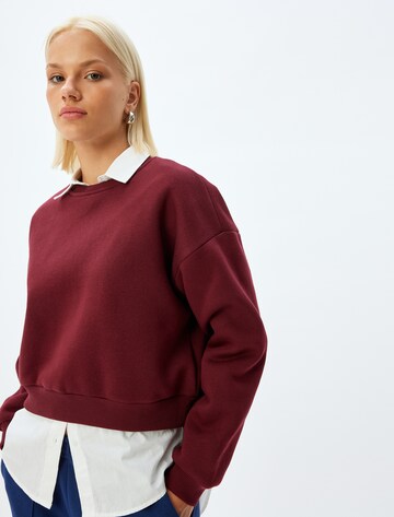 Koton Sweatshirt in Rood