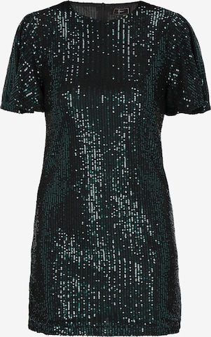 faina Kokteilové šaty - Zelená: predná strana