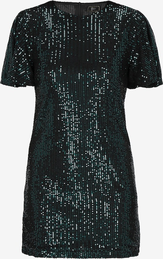 Kokteilinė suknelė iš faina, spalva – tamsiai žalia, Prekių apžvalga