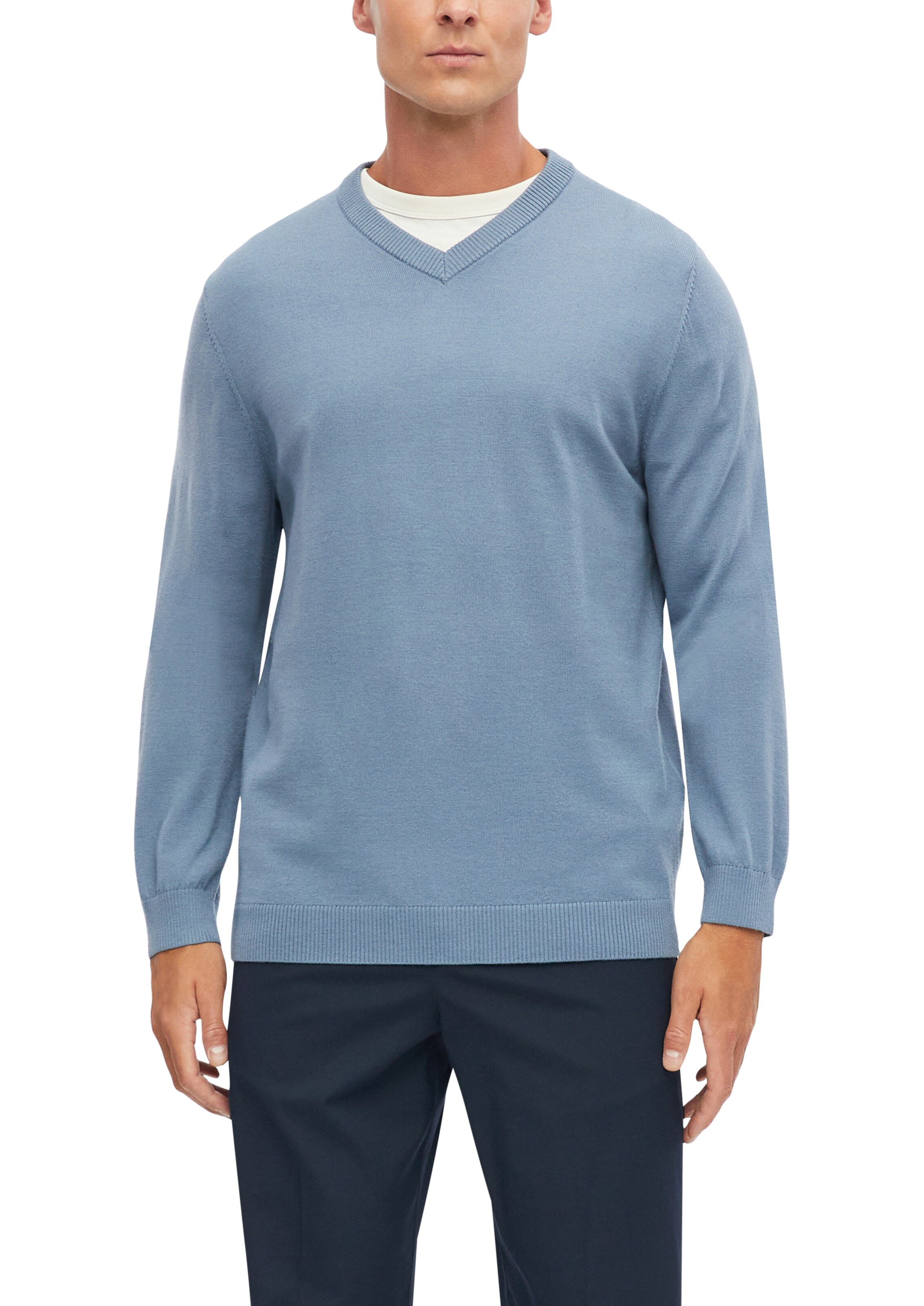 s.Oliver Pullover in Blau: Vorderseite