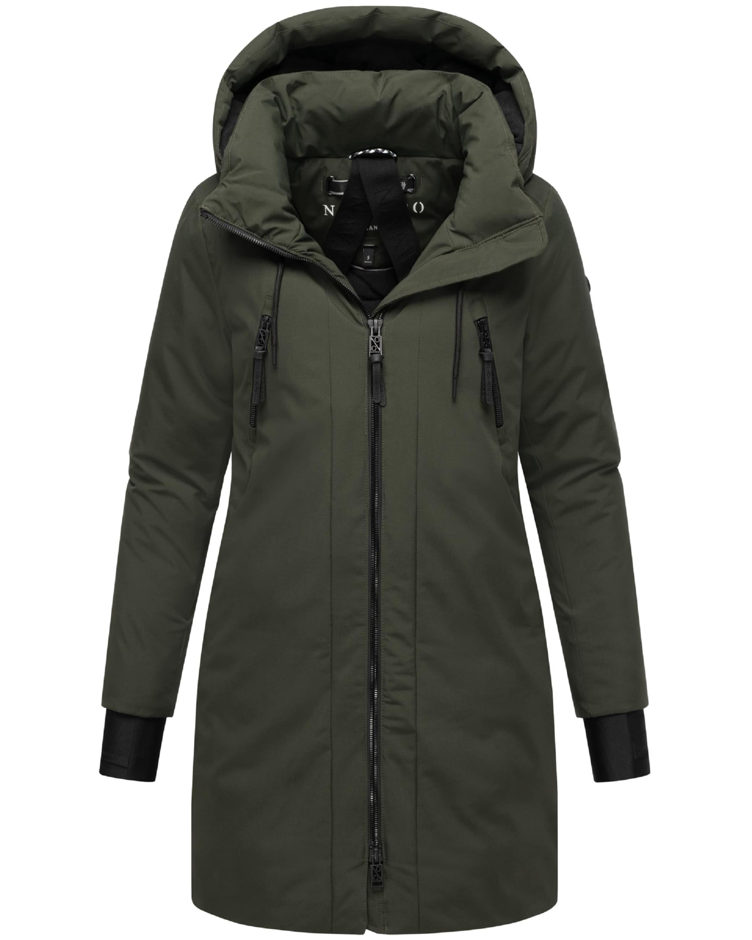 Cappotto invernale 'Winterzart 14' di NAVAHOO in verde