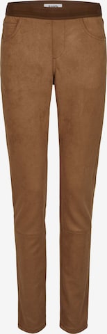 Angels Pants in Brown: front