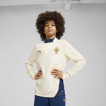 PUMA Funkcionalna majica 'Portugal' | bež barva: sprednja stran