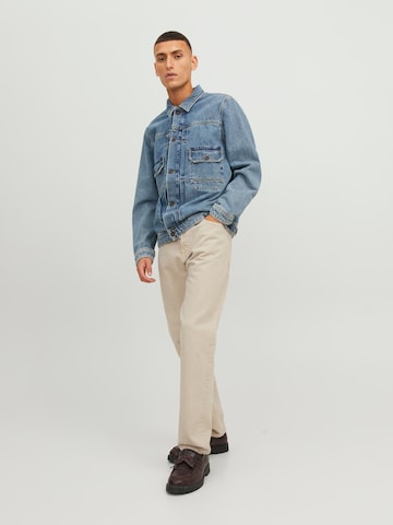 JACK & JONES Loosefit Jeans 'Chris Cooper' in Beige