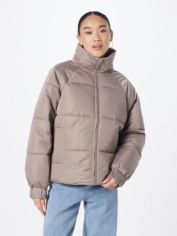 Abercrombie & Fitch Jacke in Braun: predná strana