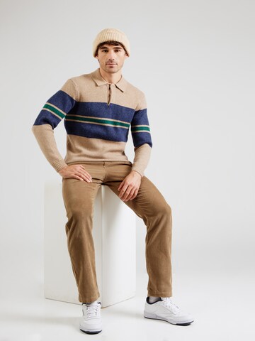 BLEND Pullover in Braun
