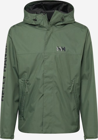 HELLY HANSEN Функциональная куртка 'ERVIK' в Зеленый: спереди