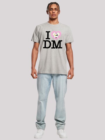 T-Shirt 'Danger Mouse I Love DM' F4NT4STIC en gris
