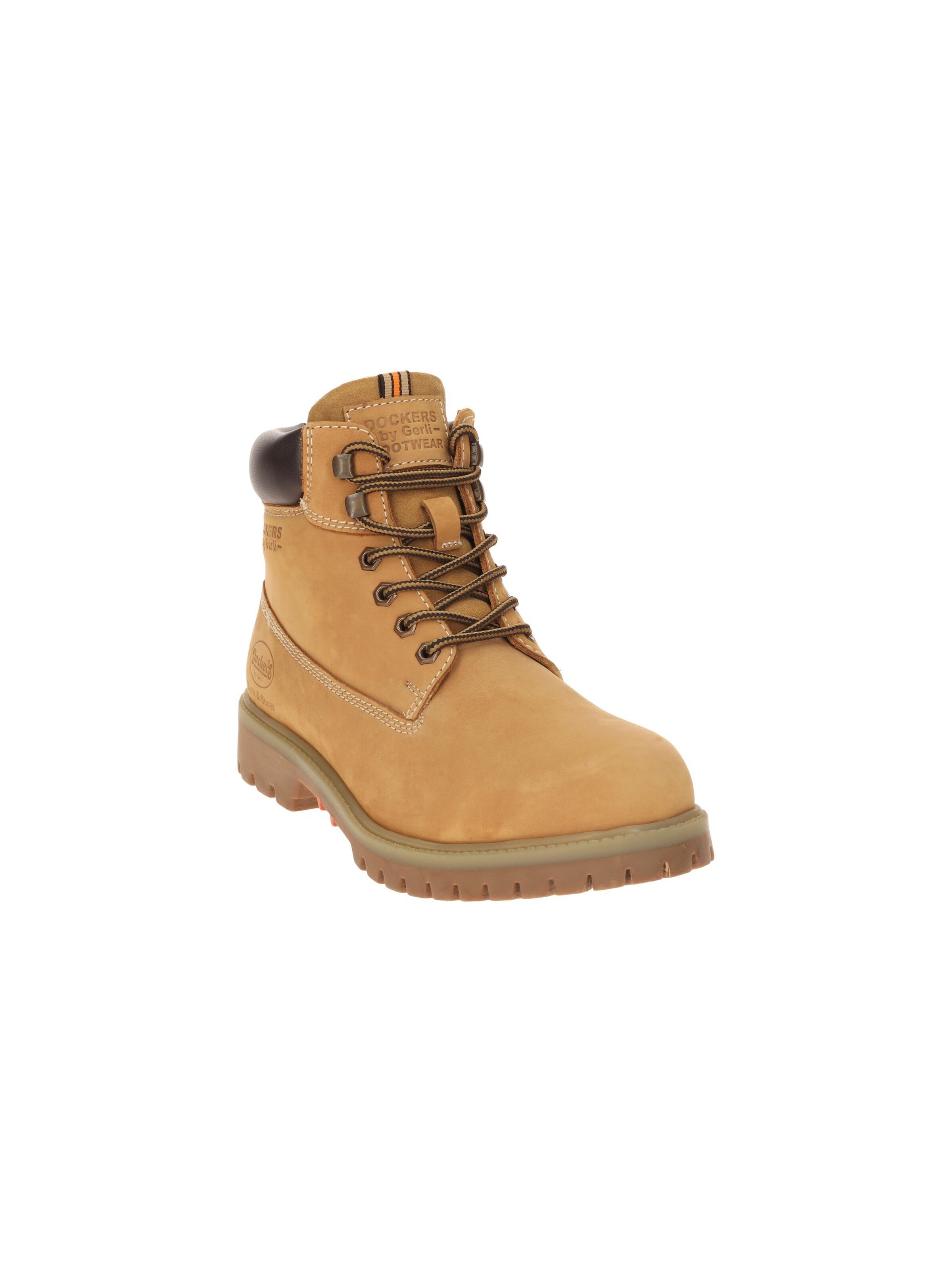 Dockers Lace-Up Boots in Yellow