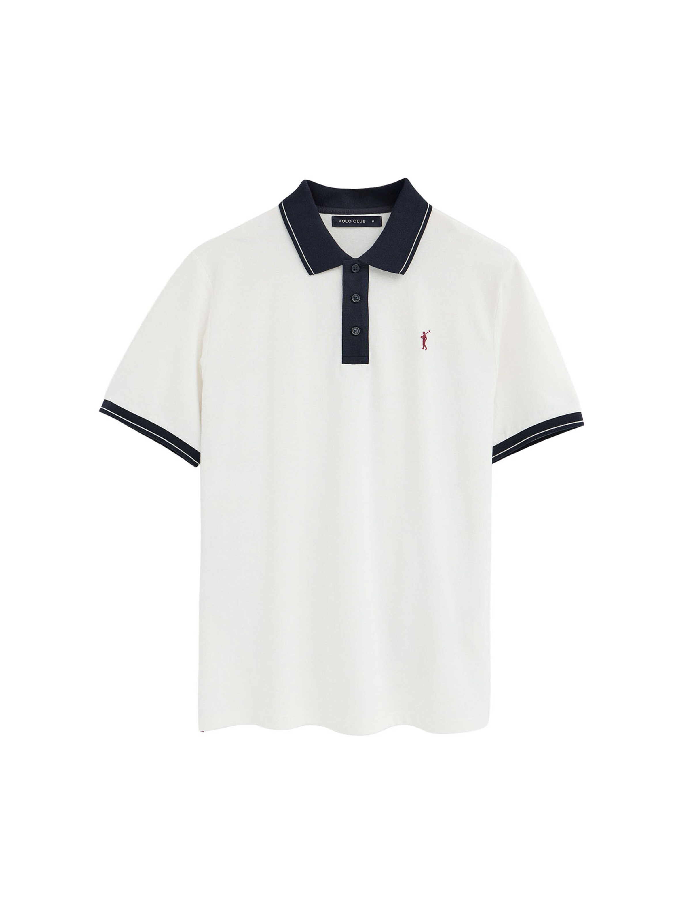 Polo Club Shirt in Ecru / Black, Item view