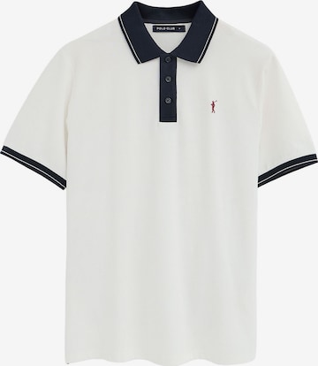 Polo Club Shirt in White: front