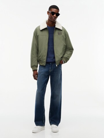 Tommy Jeans - Casaco meia-estação em verde