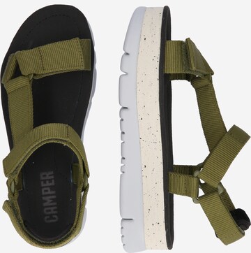 CAMPER - Sandalias 'Oruga Up' en verde