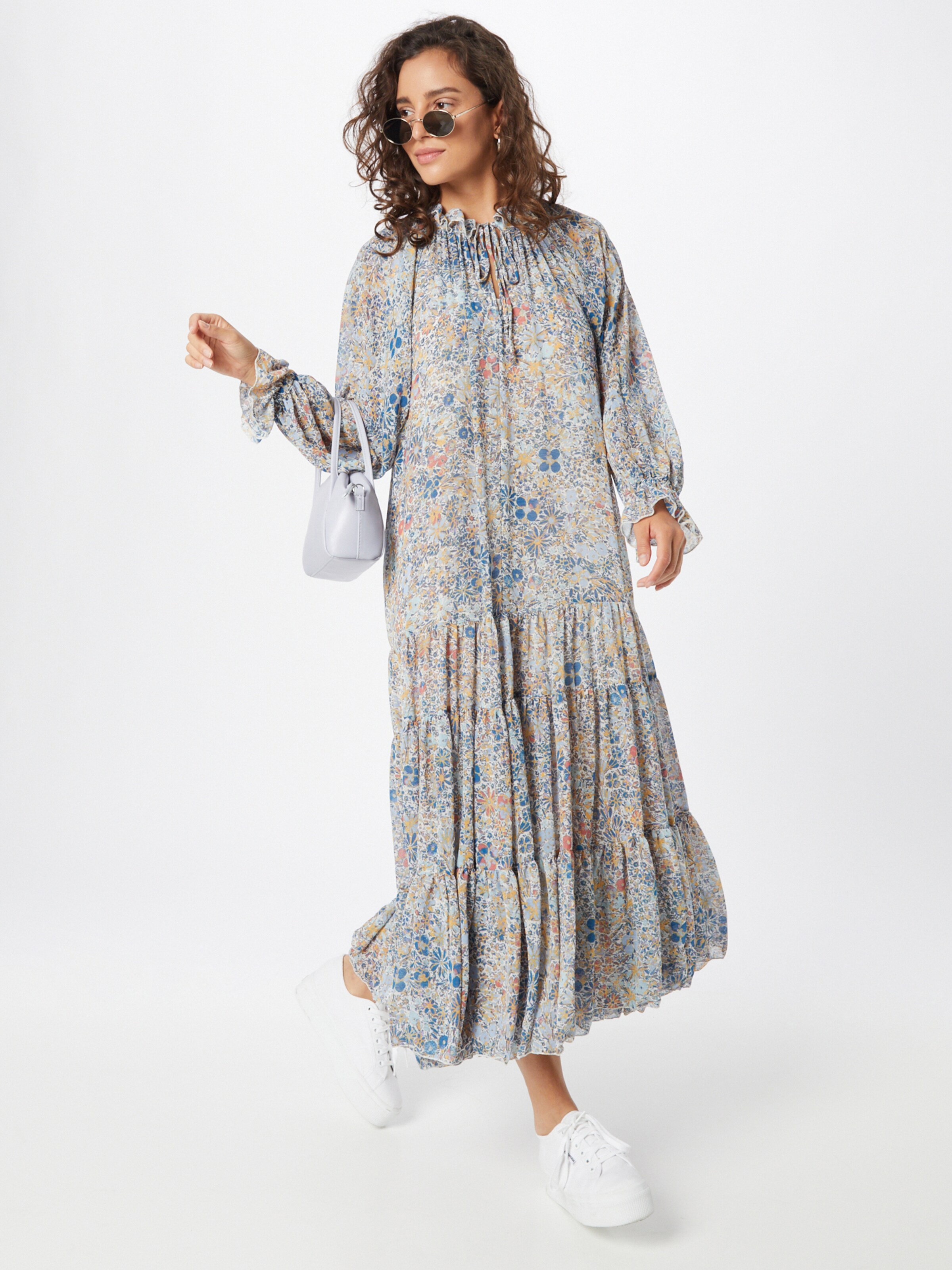 Frauen Kleider Free People Kleid 'FEELING GROOVY' in Mischfarben - JF23587 Frauen Kleider Free People Kleid 'FEELING GROOVY' in Mischfarben - JF23587