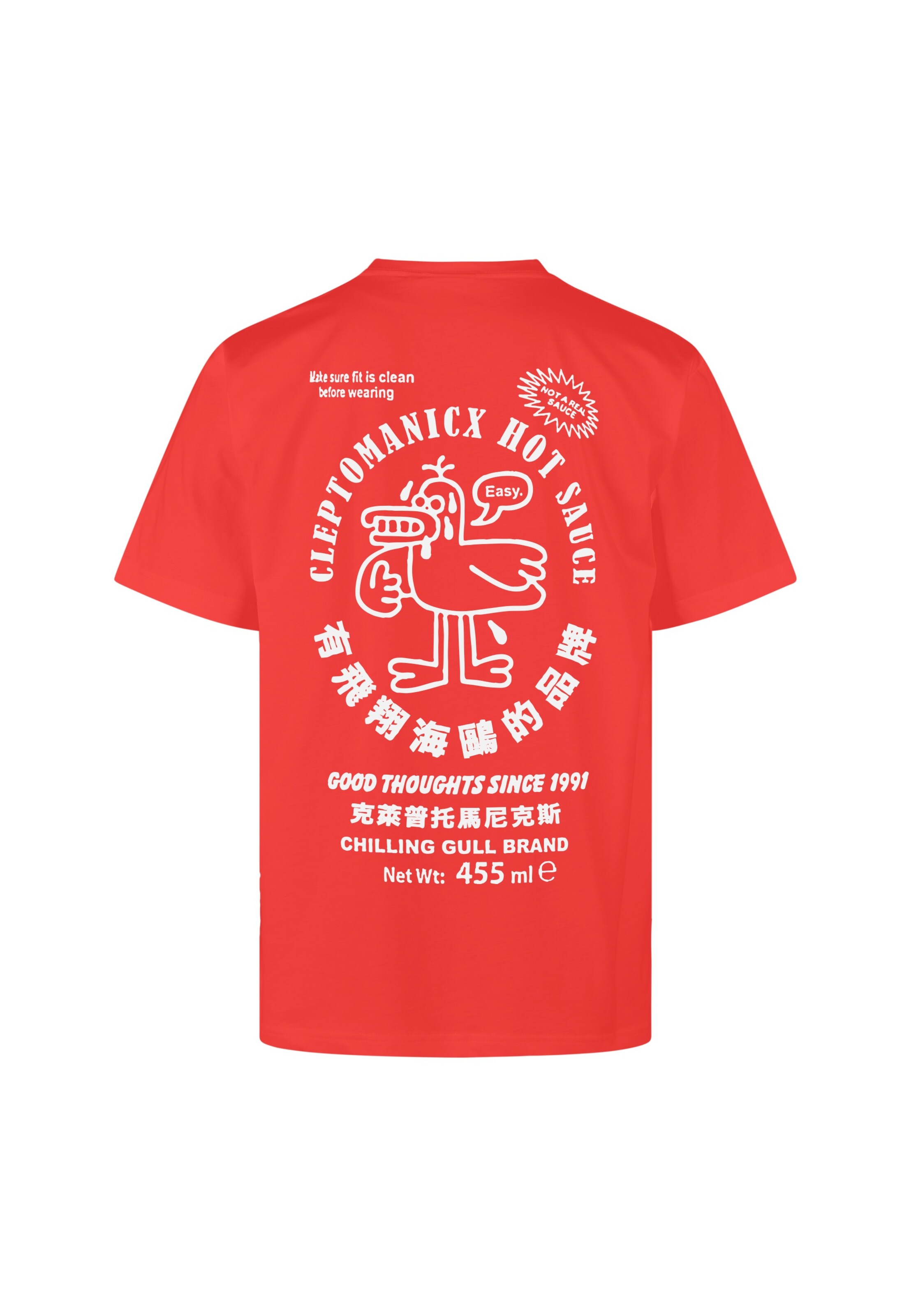 Cleptomanicx Shirt in Red